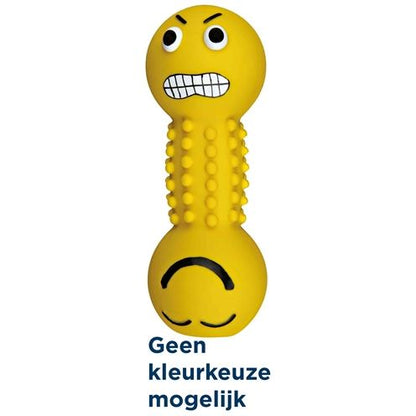 Trixie Latex / Polyestervlies Smiley-Halter Met Geluid Assorti