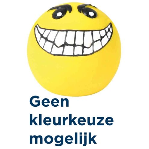 Trixie Latex / Polyestervlies Smiley Met Geluid Assorti
