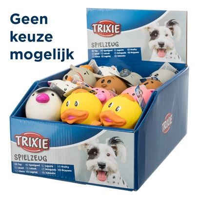 Trixie Latex / Polyestervlies Baldier Met Geluid Assorti