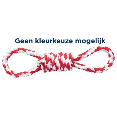 Trixie Touw Met 2 Handlussen Katoen Polyester  Assorti