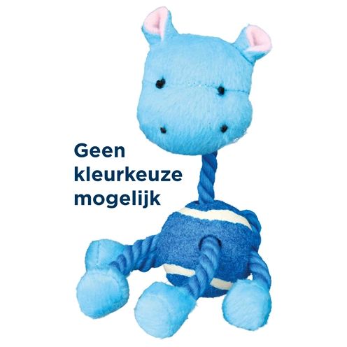 Trixie Pluche Dier Met Touw En Tennisbal Assorti