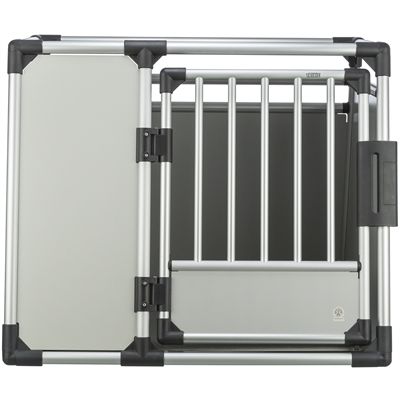 Trixie Vervoersbox Aluminium Zilver / Lichtgrijs