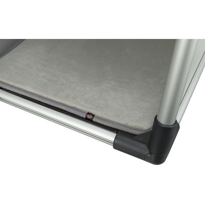 Trixie Vervoersbox Aluminium Zilver / Lichtgrijs