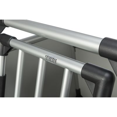 Trixie Vervoersbox Aluminium Zilver / Lichtgrijs