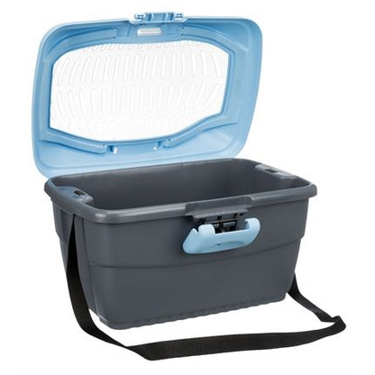 Trixie Vervoersbox Capri Konijnen Kunststof Grijs/Groen