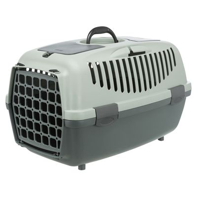 Trixie Be Eco Vervoersbox Capri Antraciet / Grijs-Groen