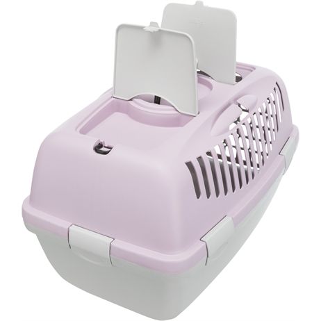 Trixie Vervoersbox Capri 2 Lichtgrijs / Lila