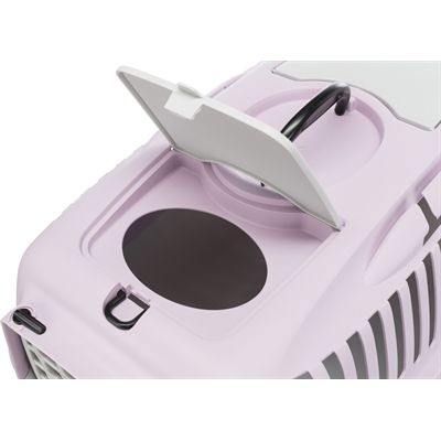Trixie Vervoersbox Capri 2 Lichtgrijs / Lila