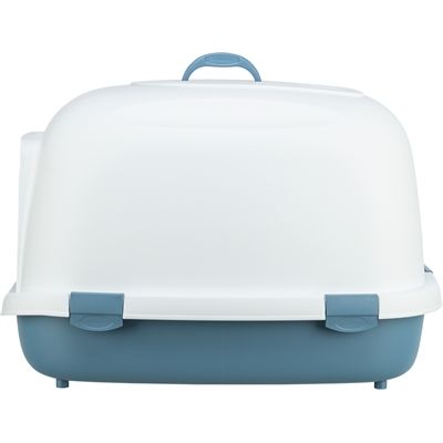 Trixie Kattenbak Primo Xxl Top Met Kap Blauw / Wit