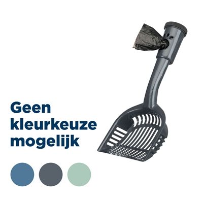 Trixie Kattenbakschep Met Poepzakjes Assorti