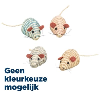 Trixie Muis Sisal Assorti