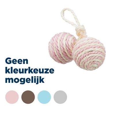 Trixie 2 Ballen Aan Koord Sisal Assorti