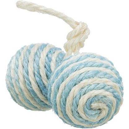 Trixie 2 Ballen Aan Koord Sisal Assorti