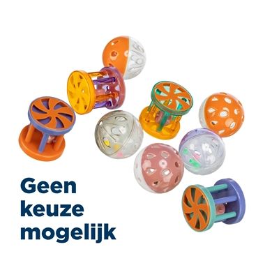 Trixie Bal / Rol Kunststof Assorti