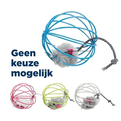 Trixie Muis In Traliebal Pluche Assorti