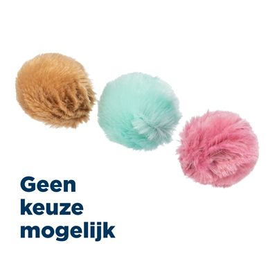 Trixie Bal Pluche Kattenmunt Assorti