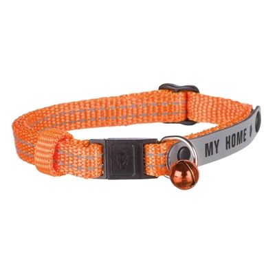 Trixie Kattenhalsband Met Adresflap My Home Reflecterend Assorti