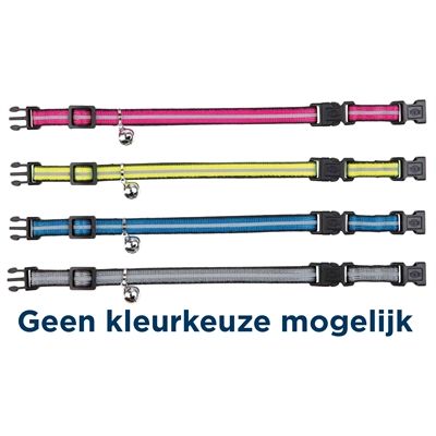 Trixie Kattenhalsband Met 2 Sluitingen Reflecterend  Assorti