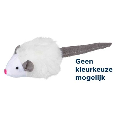 Trixie Muis Met Microchip Pluche Met Kattenmunt Assorti