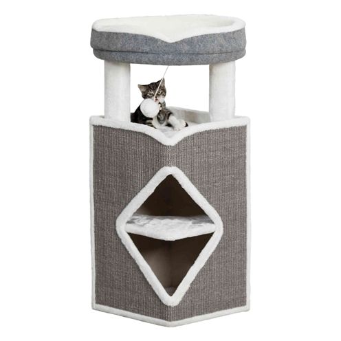 Trixie Cat Tower Arma Grijs / Wit