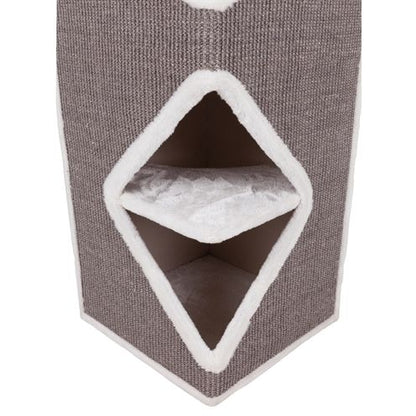 Trixie Cat Tower Arma Grijs / Wit