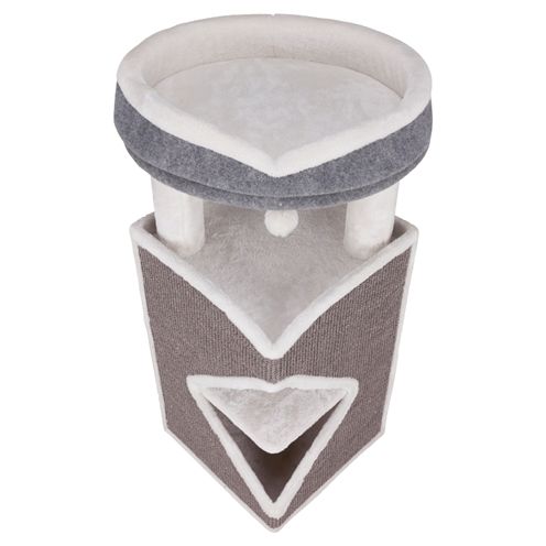 Trixie Cat Tower Arma Grijs / Wit