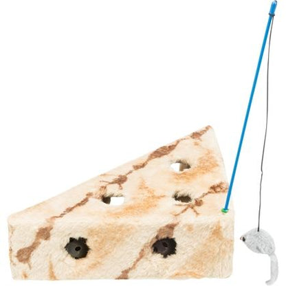 Trixie Cat's Cheese Met Speelhengel & Speelballen Pluche