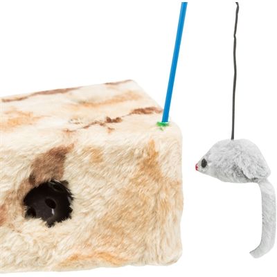 Trixie Cat's Cheese Met Speelhengel & Speelballen Pluche