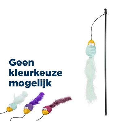 Trixie Speelhengel Vogel Kunststof / Stof / Pluche Met Catnip Assorti