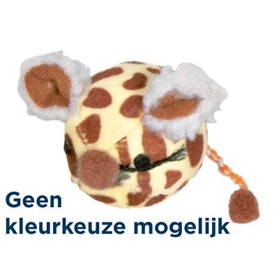 Trixie Muisbal Korthaarpluche Kattenmunt Assorti