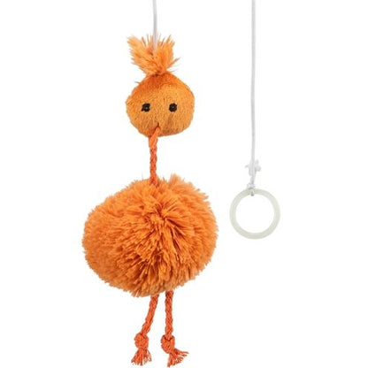 Trixie Kip Aan Elastisch Koord Pluche Met Catnip