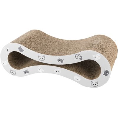 Trixie Krabgolf Mimi Karton Met Catnip Wijnrood