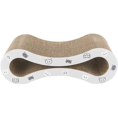 Trixie Krabgolf Mimi Karton Met Catnip Wijnrood