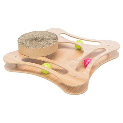 Trixie Krabkarton Met Speelgoed Hout