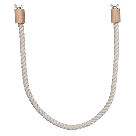 Trixie Touw-Zitstok Flexibel Met Schroefbevestiging Naturel