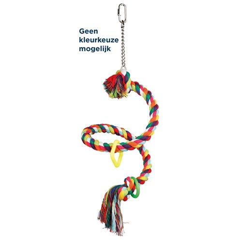 Trixie Touw-Zitstok Flexibel Met Schroefbevestiging Assorti