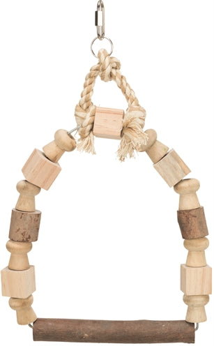 Trixie Boogschommel Met Bonte Blokjes Hout