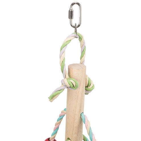 Trixie Speelgoed Met Papieren Bandjes Hout Meerkleurig