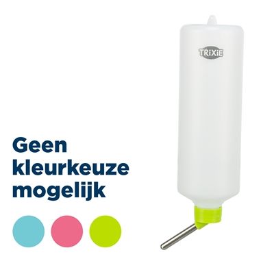 Trixie Drinkfles Kunststof Met Draadbeugel Assorti