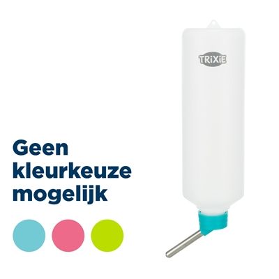 Trixie Drinkfles Kunststof Met Draadbeugel Assorti