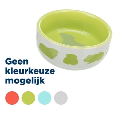 Trixie Voerbak Caviamotief Keramiek Assorti