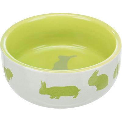 Trixie Voerbak Konijnmotief Keramiek Assorti