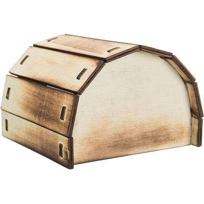 Trixie Huis Mikkel Hamster Hout Gevlamd