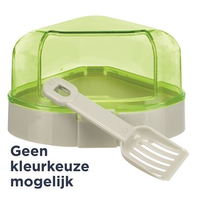 Trixie Hoektoilet Met Dak Assorti