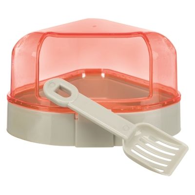 Trixie Hoektoilet Met Dak Assorti