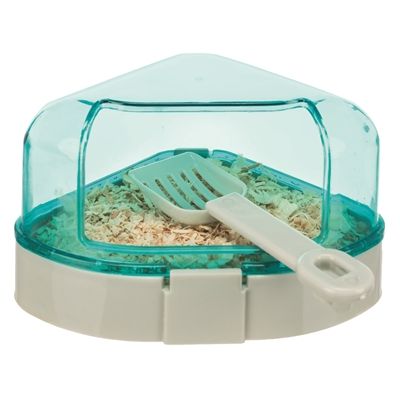 Trixie Hoektoilet Met Dak Assorti