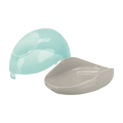 Trixie Zandbad Degoes / Chinchilla's Kunststof Grijs / Turquoise