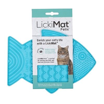 Lickimat Kat Felix Turquoise
