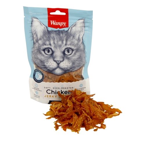 Wanpy Soft Oven-Roasted Chicken Jerky Strips