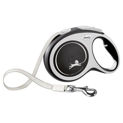 Flexi Rollijn New Comfort Tape Zwart